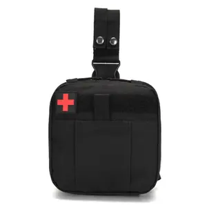 防水戦術医療応急処置キットユーティリティツールドロップレッグウエストファニーポーチバッグ