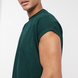 JL0806B OEM senza maniche Muscle <span class=keywords><strong>lino</strong></span> <span class=keywords><strong>T</strong></span>-<span class=keywords><strong>shirt</strong></span> da <span class=keywords><strong>uomo</strong></span> tinta unita Casual tinta unita a manica corta allentata per gli uomini - Product Image 2