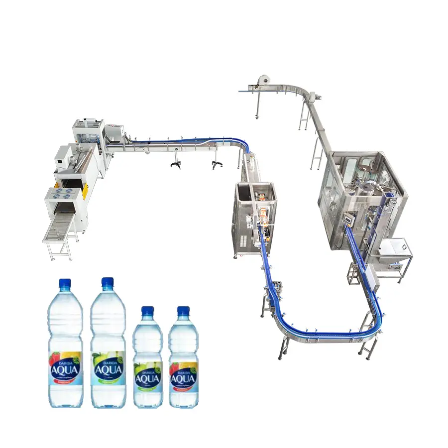 Best Selling Turnkey Automatic Small Plastic Bottle Water Filling Line In African Market