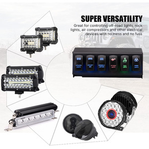 JL 6 Switch Panel Kit 12V Relay System For <b>Car</b> <b>Interior</b> Lighting Control - Product Image 4