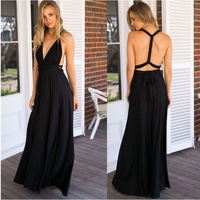 Robe longue en mousseline de soie multi-positions avec fermetures éclair, convertible, style cache-cœur, inspirée de Bounty, Twix, Mars, Snickers, Milky Way