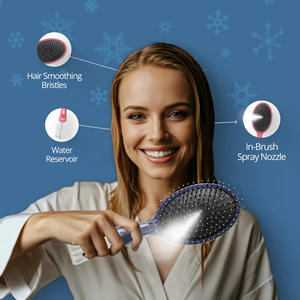 Herramienta de Peluquería para Mascotas, Material ABS de Alta Calidad, Cojín de Aire, Pulverizador de Presión, Peine de Masaje Dos en Uno, Cepillo Rociador - Product Image 1