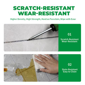 Finition mate Écologique Coulis époxy pour <span class=keywords><strong>carrelage</strong></span> 1kg Imperméable Résistant aux taches Sol Mur Mosaïque pour <span class=keywords><strong>joint</strong></span> Adhésif Scellant - Product Image 5