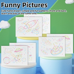 Tableau <span class=keywords><strong>de</strong></span> <span class=keywords><strong>dessin</strong></span> magique lumineux pour enfants, modèle avec lumière LED, en plastique ABS, <span class=keywords><strong>tablette</strong></span> <span class=keywords><strong>de</strong></span> <span class=keywords><strong>dessin</strong></span> éducative avec marqueurs néon - Product Image 4