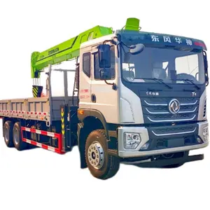 Nhiệm vụ nặng nề rhd 6*4 10 bánh xe 20ton-30ton dongfeng xe tải gắn cẩu giá trong Philippines