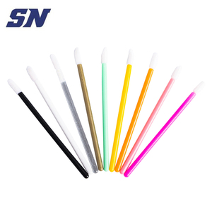 50 applicateurs de gloss pour les lèvres avec embout floqué pour rehaussement de cils et maquillage - Product Image 2