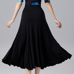 2024 nuevas faldas elegantes de baile de salón <span class=keywords><strong>para</strong></span> <span class=keywords><strong>mujer</strong></span>, fiesta, baile moderno, <span class=keywords><strong>Tango</strong></span>, traje de actuación, <span class=keywords><strong>ropa</strong></span> de vals estándar nacional - Product Image 2