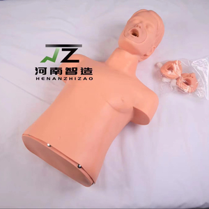 หุ่นจำลองการสอนการช่วยหายใจแบบขั้นสูง Zhizao สำหรับการฝึกอบรมการปิดกั้นทางเดินหายใจและการทำ CPR สำหรับผู้ใหญ่ เหมาะสำหรับโรงเรียนฝึกอบรมพยาบาลและวิทยาศาสตร์การแพทย์ - Product Image 1