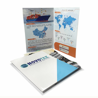 Carpetas de 2 Bolsillos con Logotipo Personalizado, Laminado Brillante, Archivo de Papel A4, Carpeta de Presentación, Carpeta con Relieve para Documentos y Papel