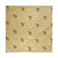 Tissu 100% coton tissé, motif de dessin animé mignon, impression numérique personnalisée, directement de l'usine, MOQ 1m