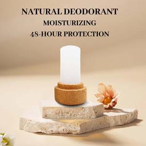 Etiqueta privada de madera Shell Alum Stone Crystal Desodorante Stick Natural Antitranspirante Desodorante Stick - Product Image 5