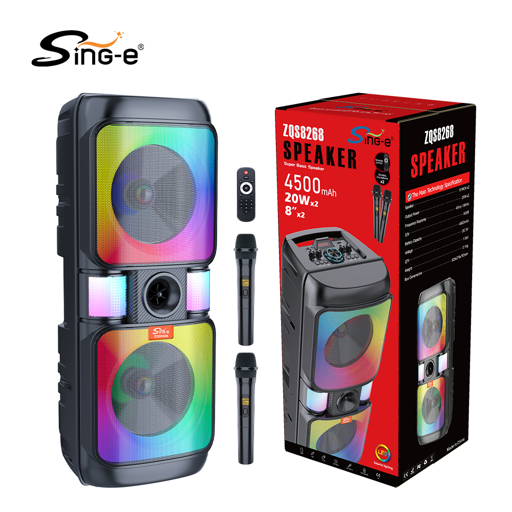 Customizable Wireless Karaoke Speakers with Subwoofer - Bluetooth