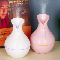 Humidificateur ultrasonique portable mini 200 ml le plus vendu avec 7 couleurs LED pour voiture, maison et extérieur