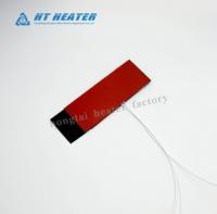 Plaque chauffante en caoutchouc silicone fibre de verre haute température 110V 220V avec thermocouple 150W 300W pour lit chauffant d'imprimante 3D
