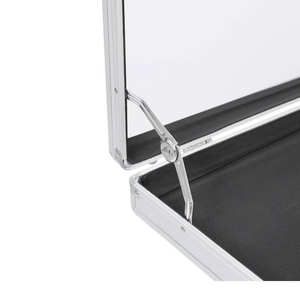 공장 도매 휴대용 잠금 알루미늄 유리 대형 테이블 탑 디스플레이 케이스 트레이딩 카드용 - Product Image 5