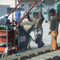 Machine de fabrication de briques à ciment, équipement hydraulique pour blocs de béton Haiti, livraison gratuite