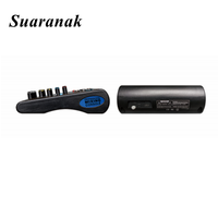 Dvk — mélangeur Dj F40U, Mini Console pour Mixer, enregistrement Audio, à 2 canaux, avec effets USB/BT de 48v