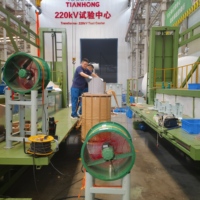 Transformateur de puissance haute tension triphasé immergé dans l'huile, tout cuivre, à deux enroulements, S11 110 kV 16000/20000 kVA