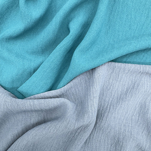 Malesia kain CEY crinkle abaya polyest flusso d'aria tessuto tinto in tinta unita all'ingrosso 180d tissu Cey Crepe flusso d'aria tessuto cey 011 - Product Image 5