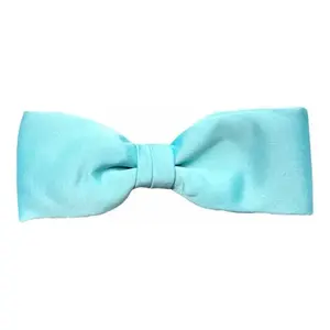 Corbata de Moño de Satén de Color Sólido Pre-Atada para Trajes, Estilo Moderno para Hombres y Niños - Product Image 1