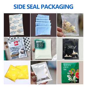 Machine de remplissage et d'emballage automatique pneumatique verticale de petite taille pour petites entreprises, pour sacs de céréales, de pommes de terre et autres aliments, avec scellage arrière - Product Image 3