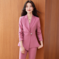 Combinaison noire pour femme, nouvelle collection automne 2026, style professionnel à manches longues, élégance raffinée.