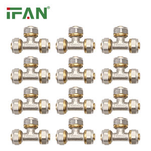 IFAN All Types <strong>Pex</strong> <strong>Fittings</strong> Brass Compression <strong>Fitting</strong> Plastic Pipe Connector 16mm 32mm <strong>Pex</strong> Pipe <strong>Fitting</strong> - Product Image 6