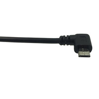 Muestra Gratuita de Cable USB en Ángulo Recto, USB A Macho a Micro USB Macho en Ángulo Recto de 90 Grados