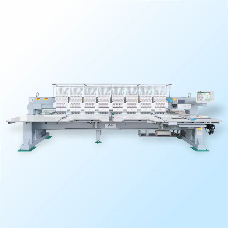 Factory latest automatic industrial computer digital multi head embroidery machine for sale
