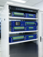Modul 5U 128 port FTTH SC GPON XGS-PON EYDFA EDFA 128X20dBm dengan Pompa Redundant, Mendukung SNMP V1 & V2, IPV4 IPV6 SC dan LC