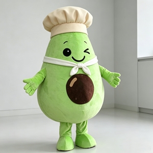 Costumes de mascotte d'<span class=keywords><strong>avocat</strong></span> vert personnalisés Hola / Costumes de mascotte de poupée alimentaire pour adultes - Product Image 3