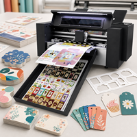 Plotter de Corte Automático de Doble Cabezal de Alta Velocidad ZD350 Plus-EX y Máquina de Troquelado Digital para Etiquetas, Pegatinas y Tarjetas