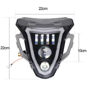 New Hi/Lo LED Complete Headlight Assembly Kit For Bmw F800R 2015-2019