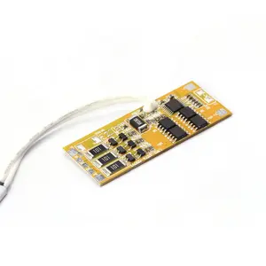 太阳能路灯用pcb制造业设计9.6V 12.8v电池PCM lto 5A 7A PCBA active lifepo4 bms 4s用于太阳能路灯