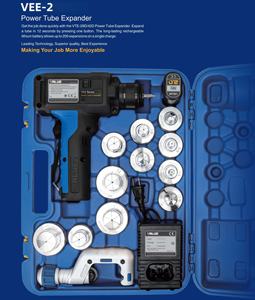 Herramientas Profesionales para HVAC VALUE, Herramienta de Abocardado Inalámbrica, Dobladora de Tubos Eléctrica y Expansora de Tubos Eléctrica, Servicio de Muestras Incluido - Product Image 2