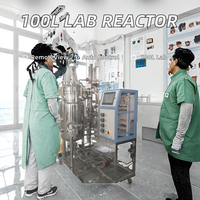 Petit bioréacteur de laboratoire 100L avec système de contrôle avancé, fonctionnement automatique, cuve à pression optimale, 220V, surveillance à distance