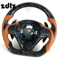 Volant en fibre de carbone forgé personnalisé avec palettes de changement de vitesse pour BMW F20 F21 F22 F30 F31 F34 F35 F32 F33 F36 E90 E91 E92 E93