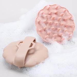 Silicone <b>Shampoo</b> <b>Brush</b> Anti Itch Massage Comb For Hair Cleaning Scalp Care Tool - Product Image 3