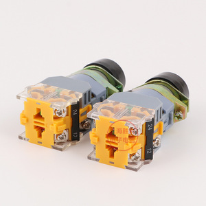 La39-11d Illuminated Self Reset Start <b>Button</b> <b>Switch</b> 1no Screw Terminal Ip40 Plastic Round <b>Push</b> <b>Button</b> Type - Product Image 1
