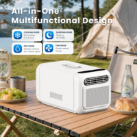 Climatiseur SOG-1 Mini Refroidissement Été Moustiquaire Tente Climatisation Mobile 2300BTU 280W pour Maison Extérieur Camping