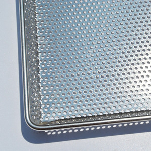 Khay Thép Không Gỉ 304 / 201 Khay Đục Lỗ Cấp Thực Phẩm 40*30*5Cm/Khay Nướng Bánh/Dụng Cụ Làm Bánh - Product Image 5