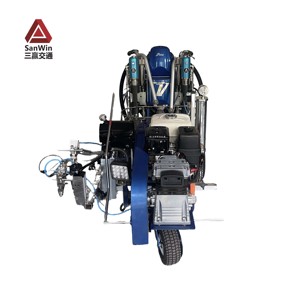 Machines de marquage routier automatiques haute pression à <span class=keywords><strong>peinture</strong></span> froide sans air pour la <span class=keywords><strong>peinture</strong></span> de panneaux de signalisation - Product Image 4