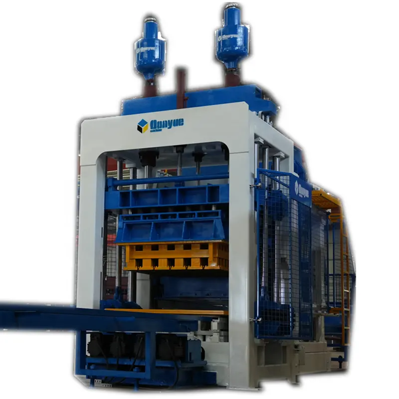 QT18-15 vollautomatische Blockproduktionslinie mit dem Härtungssystem Blockmaschine