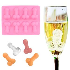 Homesun Outils De Cuisson Anniversaire Dick Forme Fondant Chocolats Moule 8 Cavité Mignon Sexy Pénis Gâteau Moule - Product Image 2