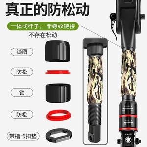 พลั่วกลางแจ้งฮันนาห์รุ่นอัพเกรด ผลิตจากเหล็กแมงกานีส เครื่องมือเอาตัวรอดสำหรับการตั้งแคมป์และติดตั้งบนยานพาหนะ - Product Image 1