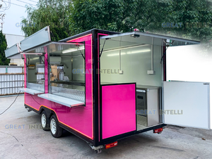 Remolque de Comida para Exteriores, Camión de Comida, Helados, Café, Hot Dogs, Papas Fritas, Totalmente Equipado, Personalizable, Restaurante Móvil con Ruedas - Product Image 5