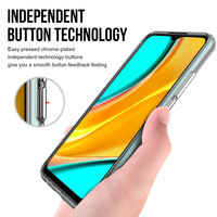 Espace Cristal Rigide Antichoc Téléphone Portable Sacs Pour XIAOMI REDMI 9 9A ALLER NOTE 5 NOTE 5A Housse de protection Pour XIAOMI