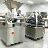 Machine de division et d'arrondissement de pâte continue à grande échelle, 8000 pièces/heure, équipement de segmentation de pâte de 15 à 500 g