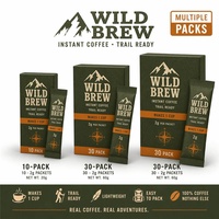 Brand New Coffee Stick Bag Tear Notch 2g Single Serve Olive Green Trail Instant Coffee Sachet Packaging Bags for Camp Brand OEM
