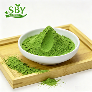Poudre de matcha verte multi-usage, compatible avec les propriétés de mélange, matière première alimentaire sûre, poudre de matcha pour la production de crèmes glacées et de pâtisseries - Product Image 1